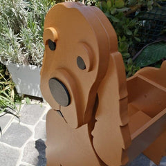 Gadget Gerbil Cocker Spaniel Shaped Flower Planter