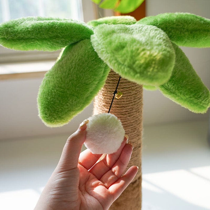 Gadget Gerbil Coconut Tree Shaped Cat Scratching Posts