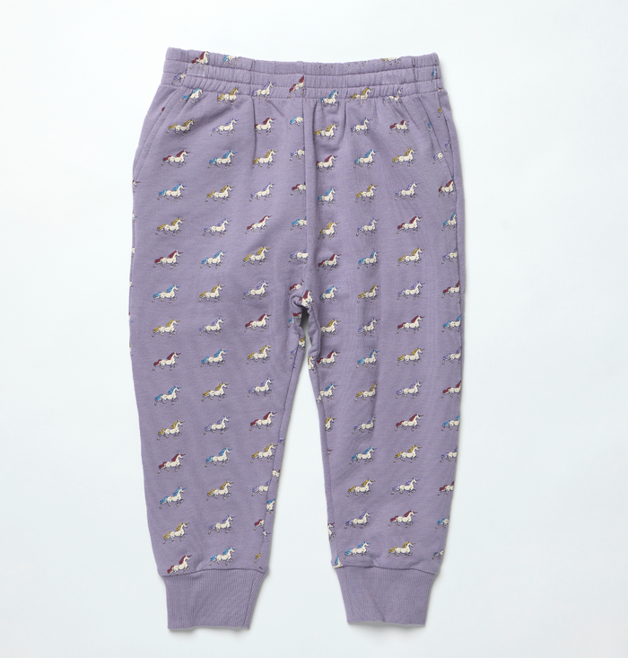 Coop Kids by Pink Chicken Jax Jogger in Rainbow Unicorns