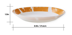 Corelle 23oz 4pk Everyday Tempered Glass 8.5in Assorted Print Meal Bowls