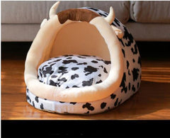 Gadget Gerbil Cow Shaped Cat Bed