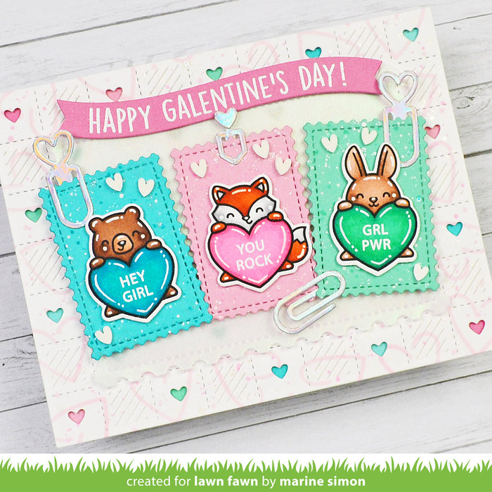critter conversation hearts