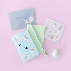 Daydream Society Bunnies In The Garden Sticker Set