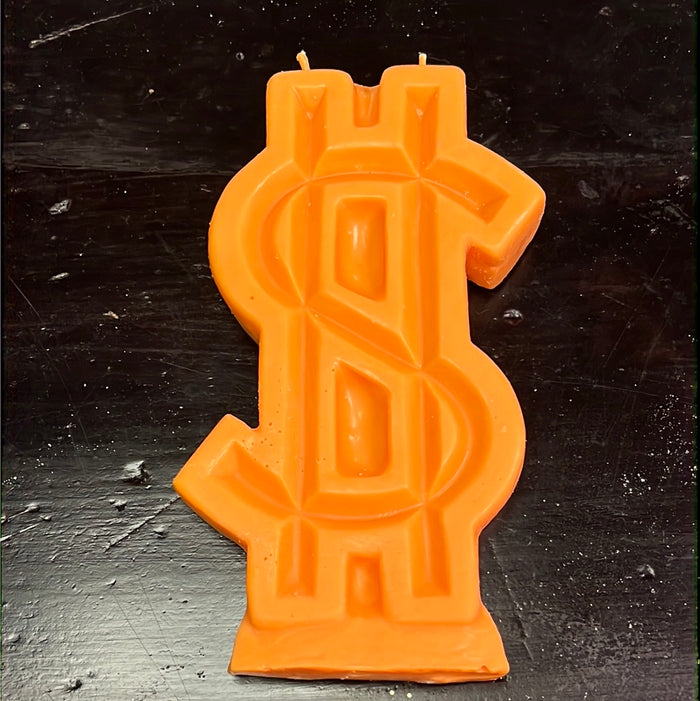 Dollar Sign Candle (Large)