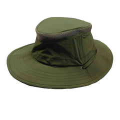 DPC Global Microfiber Boonie Hat with Mesh Vent Bucket Hat Dorfman Hat Co.