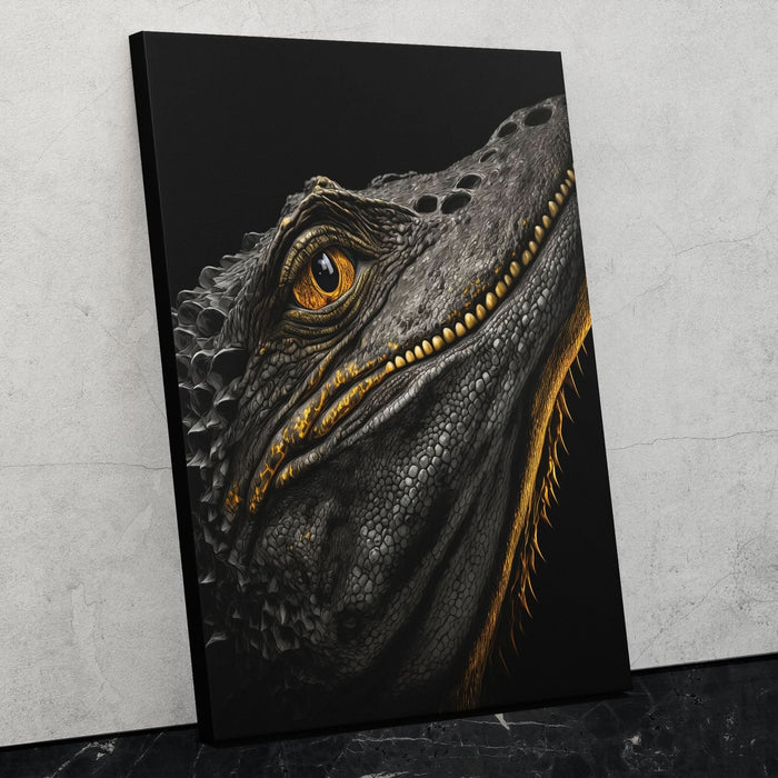 Dragon's Eye - Animals Canvas Wall Art