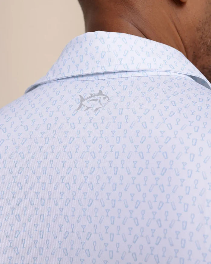 Driver Cocktail Hour Polo (Classic White)