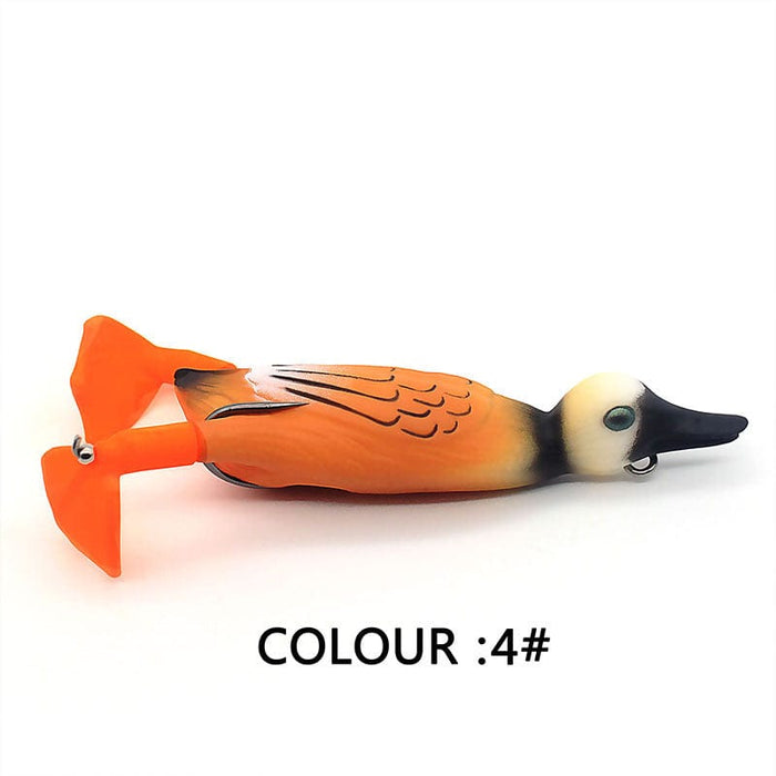 Gadget Gerbil 4colour Duck Shaped Fishing Lure