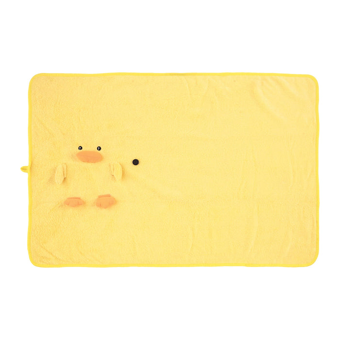 Easter Duck Yellow Blanket