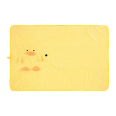 Easter Duck Yellow Blanket