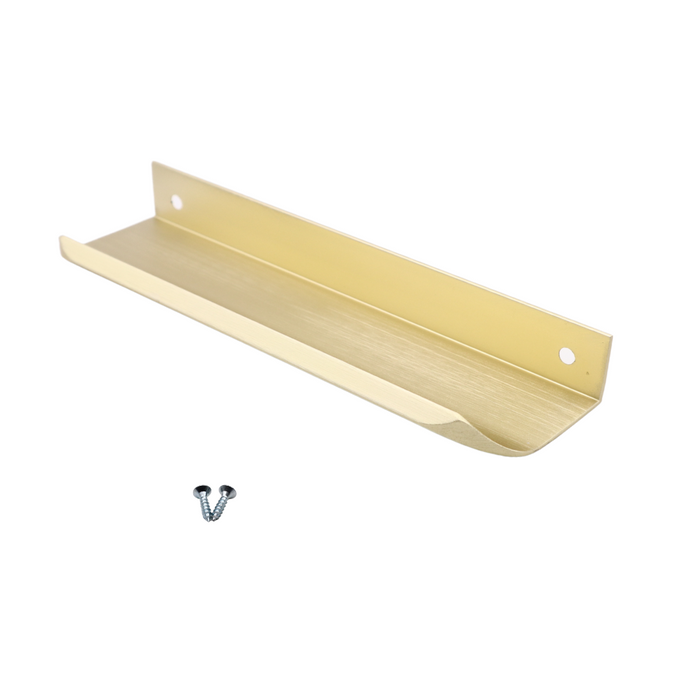 Edge Grip Round Profile Handle 5-1/16 inch (5-13/16 inch total length) - Matt Gold (6) – Furnica