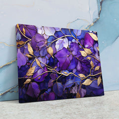 Eternal Garden - Amethyst Art for Bathroom