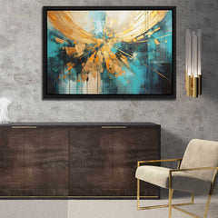 Ethereal Gold - Gold Canvas Print