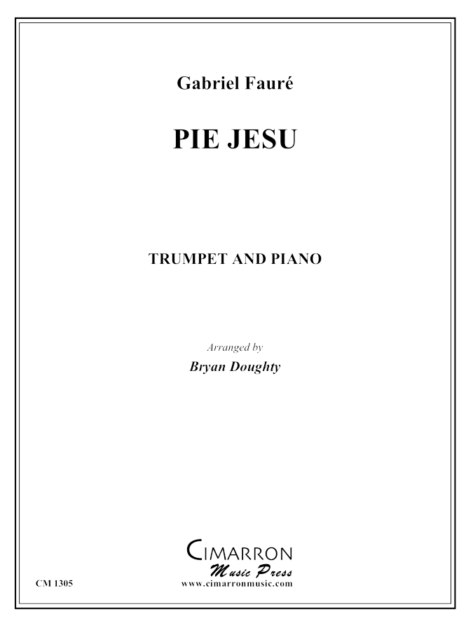Faure, G - Pie Jesu - Trumpet and Piano