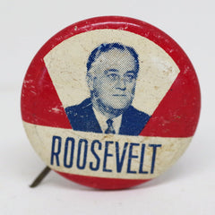 FDR Campaign Pin