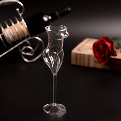 Gadget Gerbil Female Body Shaped Cocktail Glass Goblet
