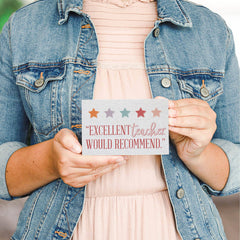 Five Star Teacher - Small Talk Rectangle