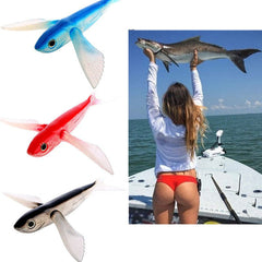 Gadget Gerbil Flying Fish Shaped Fishing Lure