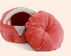 Gadget Gerbil Fox Shaped Cat Bed