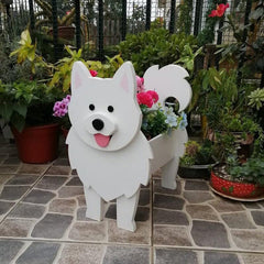 Gadget Gerbil German Shepherd Flower Planter
