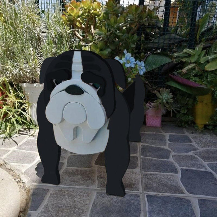 Gadget Gerbil German Shepherd Flower Planter