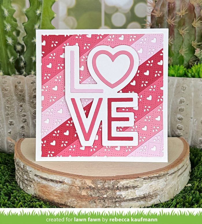 giant outlined love