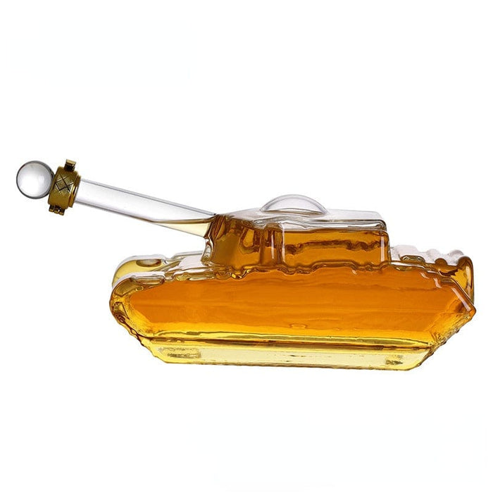 Gadget Gerbil Glass Tank Shaped Decanter