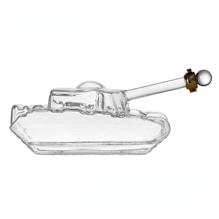Gadget Gerbil Glass Tank Shaped Decanter