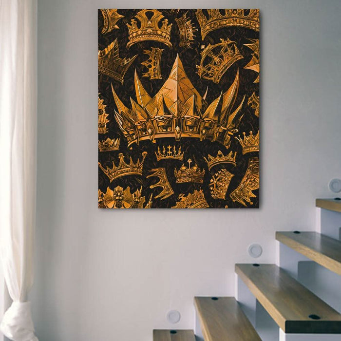 Gold King Crowns - Crown Art