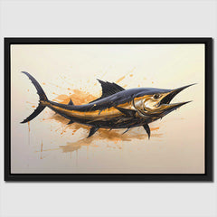 Golden Swordfish - Oceanic Art