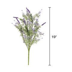 Golden Trumpet & Lavender Spray - 19 In