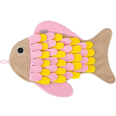 Gadget Gerbil Goldfish Shaped Dog Snuffle Mat