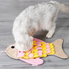Gadget Gerbil Goldfish Shaped Dog Snuffle Mat