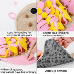 Gadget Gerbil Goldfish Shaped Dog Snuffle Mat