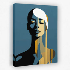 Graceful Muse - Figure Canvas Wall Art