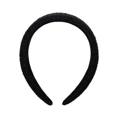 Halo Headband (Black Ruffle)