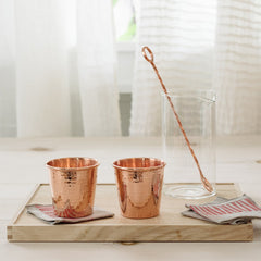 Hammered Copper Bar Spoon