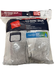Hanes Men's Low Cut Socks - 10PK - Slightly Imperfect
