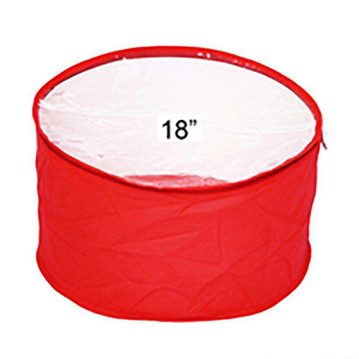 Hat Box - Collapsible Fabric Hat Bag Hat box Something Special LA hatbag18 18" Sinamay hats