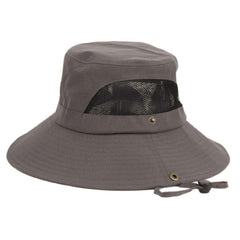 Hiking Hat with Snap Side Brim - Elysiumland Outdoor Gear Bucket Hat Epoch Hats OD6010GY Grey M/L (59 cm)