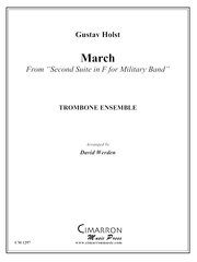 Holst - March from Military Suite in F - Trombone Ensemble