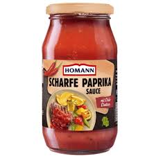 Homann Hot Paprika Sauce Jar 400ml