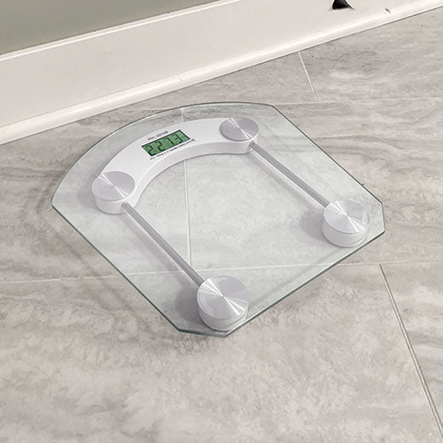 Home Basics Glass Digital Scale - Clear