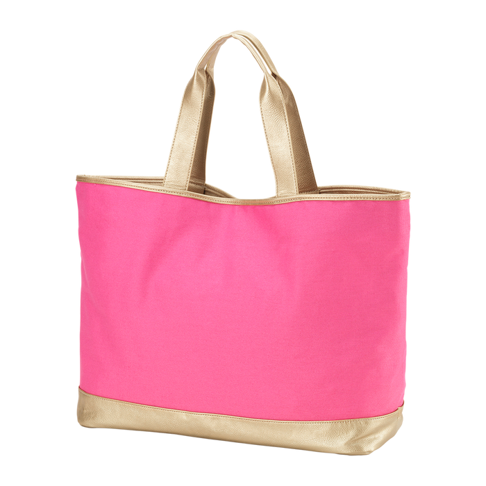 Hot Pink Cabana Tote