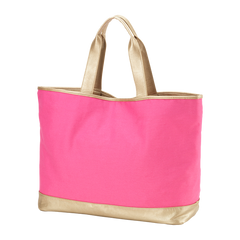 Hot Pink Cabana Tote