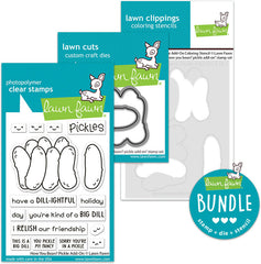 how you bean? pickle add-on (stamp+die+coloring stencil bundle)