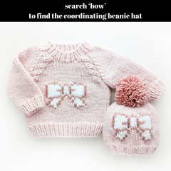 Huggalugs Sweater in Bows