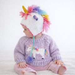 Huggalugs Sweater in Unicorn