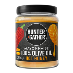 Hunter & Gather Hot Honey Olive Oil Mayonnaise 250g