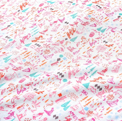 Joy Street Kids Zip Onesie in Pink Apres Ski